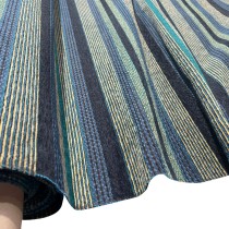 Clearance Striped Upholstery Turquoise Stripe
