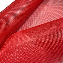 Dipped Mesh Fabric Red3