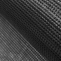 Dipped Mesh Fabric  Black 3