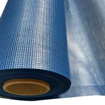 Dipped Mesh Fabric Royal 1