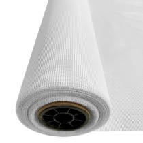 Dipped Mesh Fabric  White4