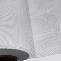Dipped Mesh Fabric White 2