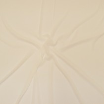 Plain Georgette Fabric Ivory 2