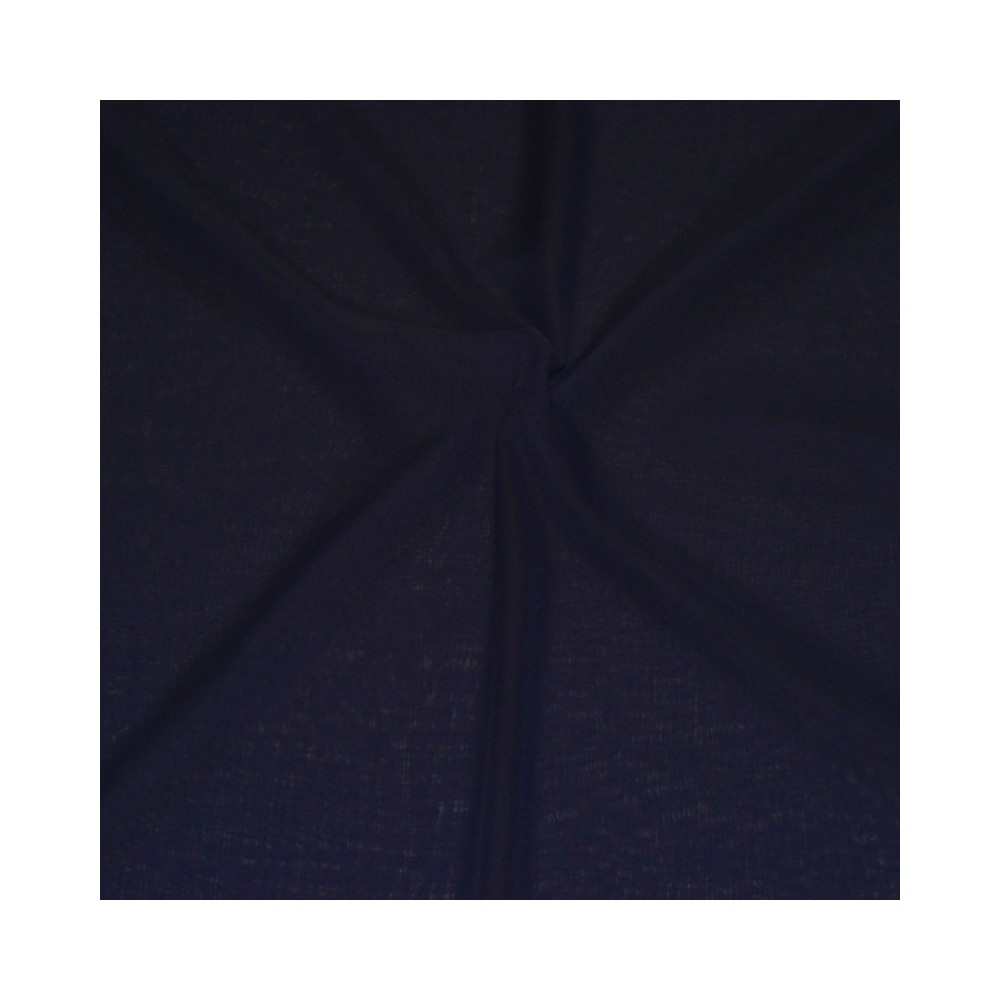 Plain Georgette Fabric Navy 20