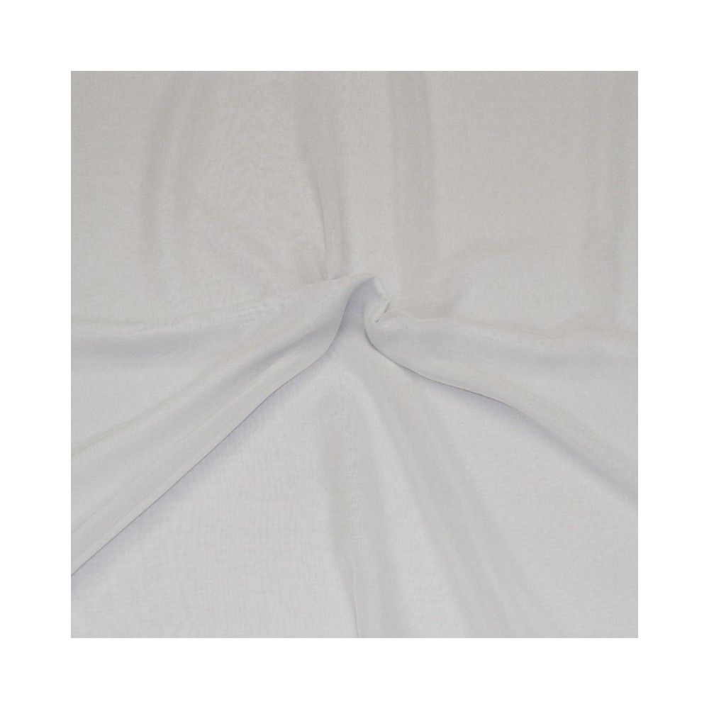 Plain Georgette Fabric Silver 5