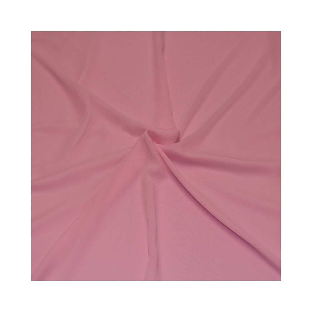 Plain Georgette Fabric Soft Pink 24