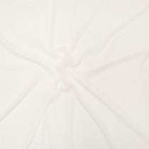 Plain Georgette Fabric White 1