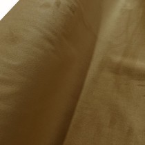 Clearance Polycotton Upholstery Velvet Tan 3