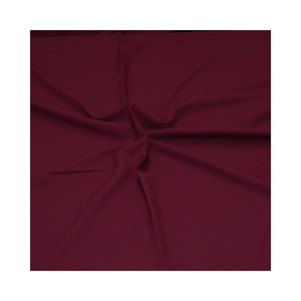 Plain Georgette Fabric Wine 19