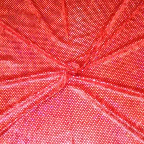 Sequins Fabric 4mm Round Velvet Hologram