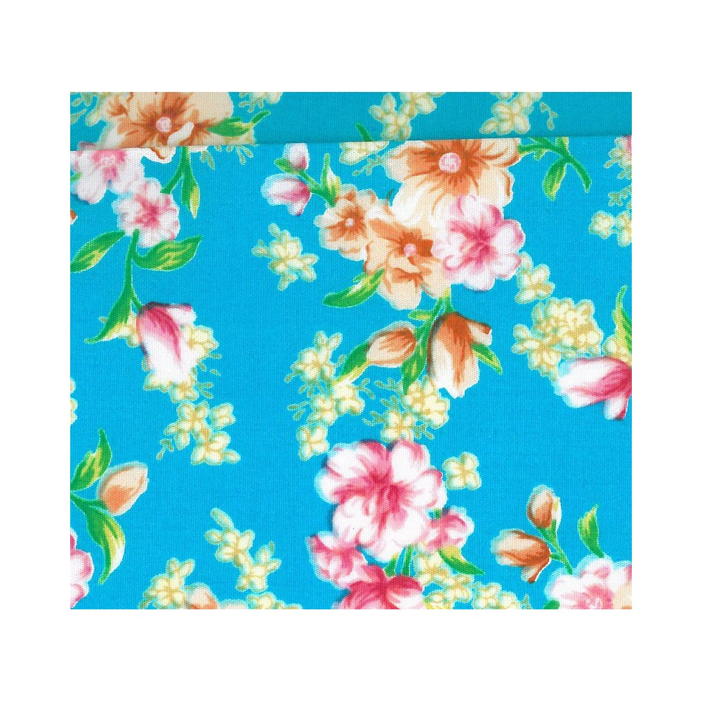 100% Cotton Printed Poplin Sky 5965