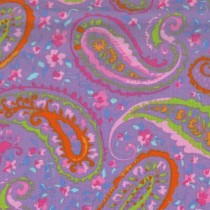 100% Cotton Printed Poplin Purple 6417