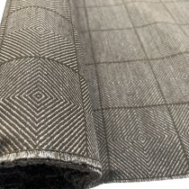 Clearance Striped Upholstery Concentric Brown1