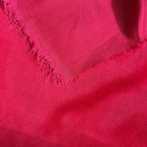 Cotton Velvet Fabric Cerise4