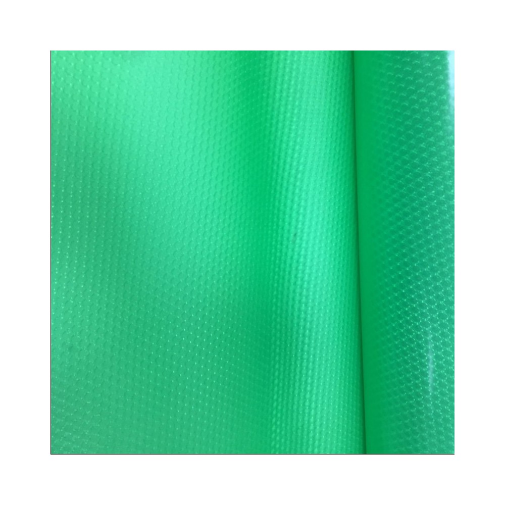 3D Effect Vinyl Fabric Spring Green