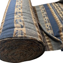 Wool Feel Blanket Fabric Triangles 1