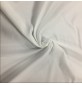 Cotton Stretch Sateen Dressweight Fabric White