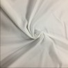 Cotton Stretch Sateen Dressweight Fabric White