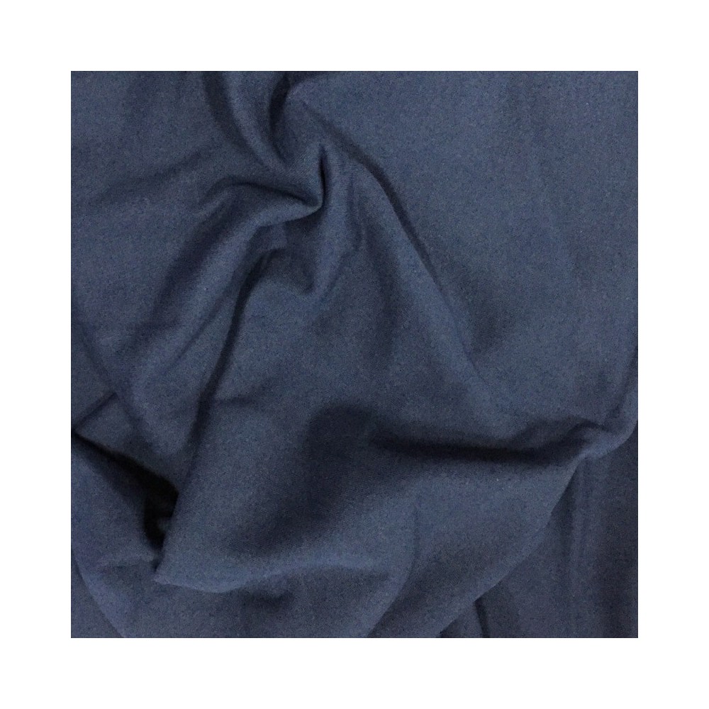 Hoodie Fleece Fabric Navy