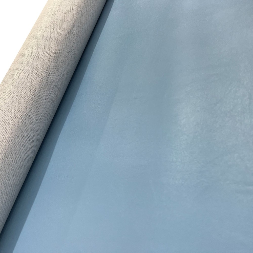 Clearance Leatherette 4.5 Meter Roll / Sky Blue 1