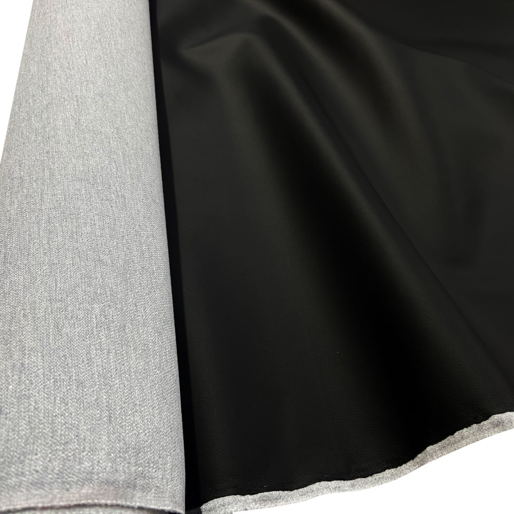 Clearance Leatherette 7 Meter Roll / Black EU Fabrics