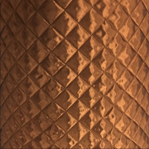 Quilted Fabric Leatherette Double Diamond Design - EU Fabrics