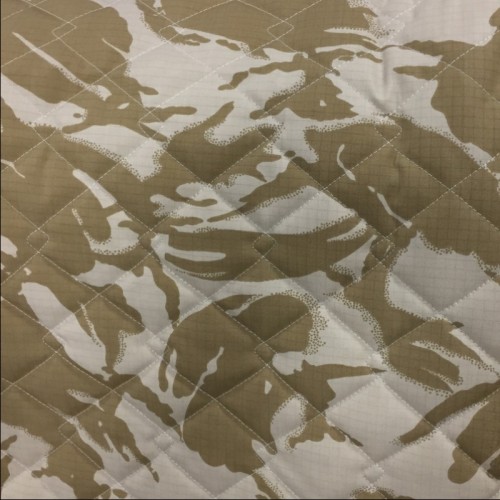 Quilted Fabric Ripstop Camouflage