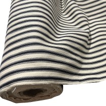 Cotton Stripe Black 3