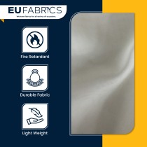 Durable Fire Retardant Voile 300cm Wide white 1