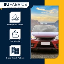 Reflective Fabric Ripstop Black|Silver 1