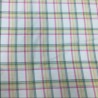 Tartan Fabric Viscose Mint