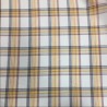 Tartan Fabric Viscose Peach