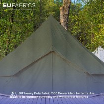 1000D Denier PU/Kordura Dark Teal