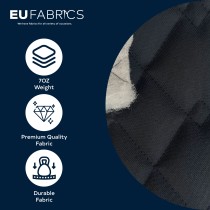 Quilted 7oz Waterproof Fabric Double Diamond Design