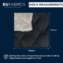 Quilted 7oz Waterproof Fabric Double Diamond Design