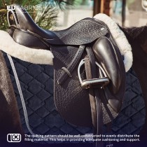 Quilted 7oz Waterproof Fabric Double Diamond Design