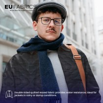 Quilted Protective Fabric Black 1