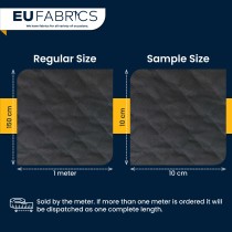 Quilted Protective Fabric Black 1