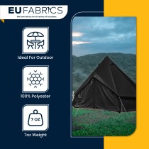 Madrid Water Resistant Fire Retardant Black 4
