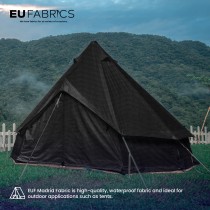 Madrid Water Resistant Fire Retardant Black 4