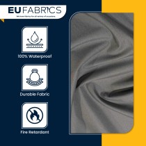 Madrid Water Resistant Fire Retardant Black 4