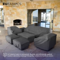 Madrid Water Resistant Fire Retardant Black 4