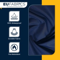 Madrid Water Resistant Fire Retardant Black 4