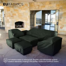 Madrid Water Resistant Fire Retardant Black 4