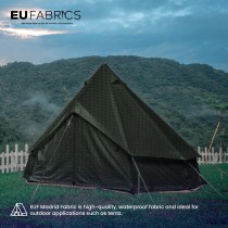 Madrid Water Resistant Fire Retardant Black 4