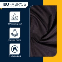 Madrid Water Resistant Fire Retardant Black 4