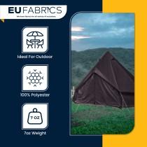 Madrid Water Resistant Fire Retardant Black 4
