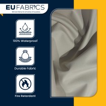 Madrid Water Resistant Fire Retardant Black 4