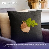 2mm Fire Retardant Acrylic Felt Grey