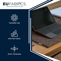 2mm Fire Retardant Acrylic Felt Grey